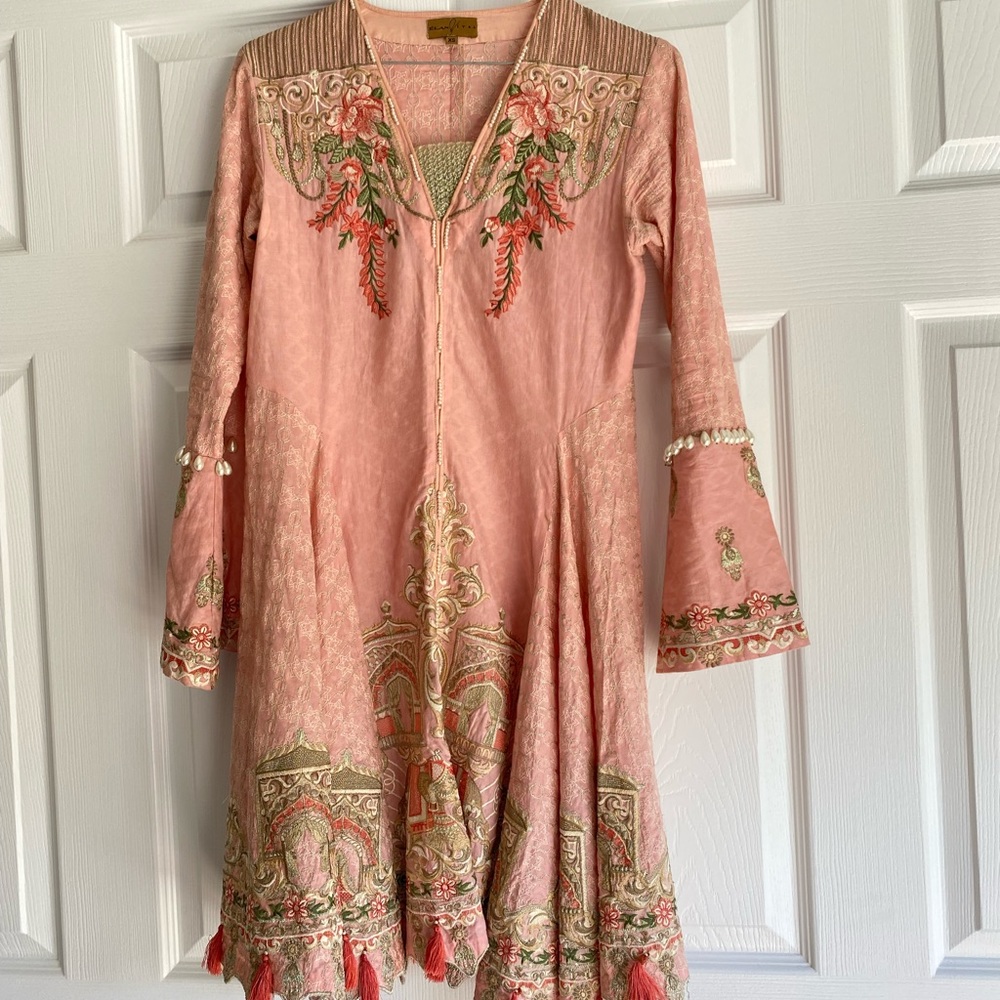 Elan pakistani dress light pink